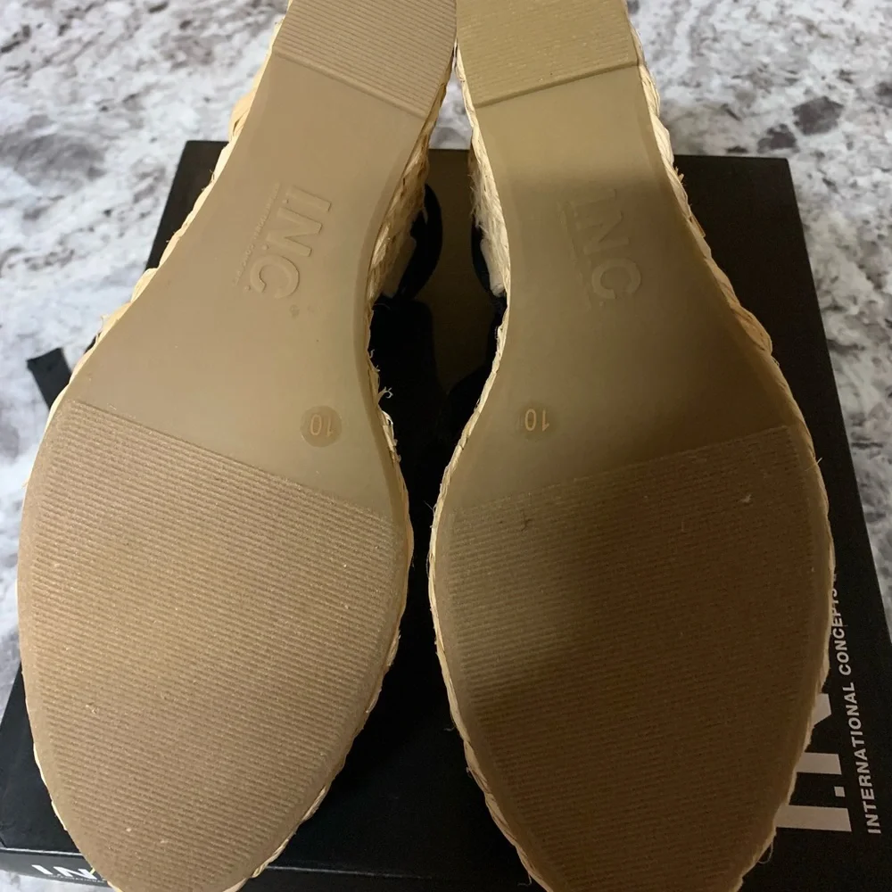 INC International Concepts Black Footwear - Picture 4 of 6